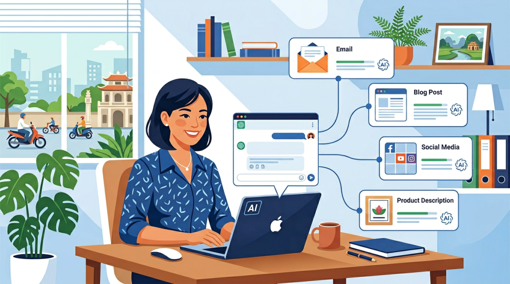 OpenAI Chat Là Gì? Hướng Dẫn Dùng ChatGPT Từ A Đến Z Cho Người Mới 2 10 Ứng Dụng Thực Tế Của OpenAI Chat Cho Doanh Nghiệp