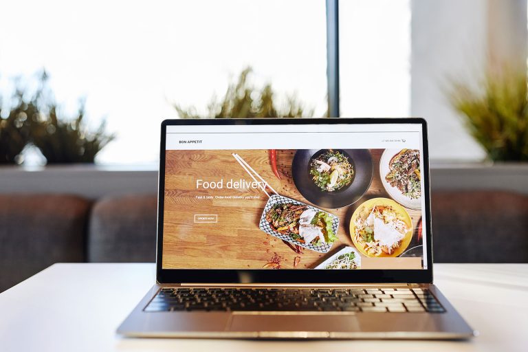 thiết kế website nhà hàng