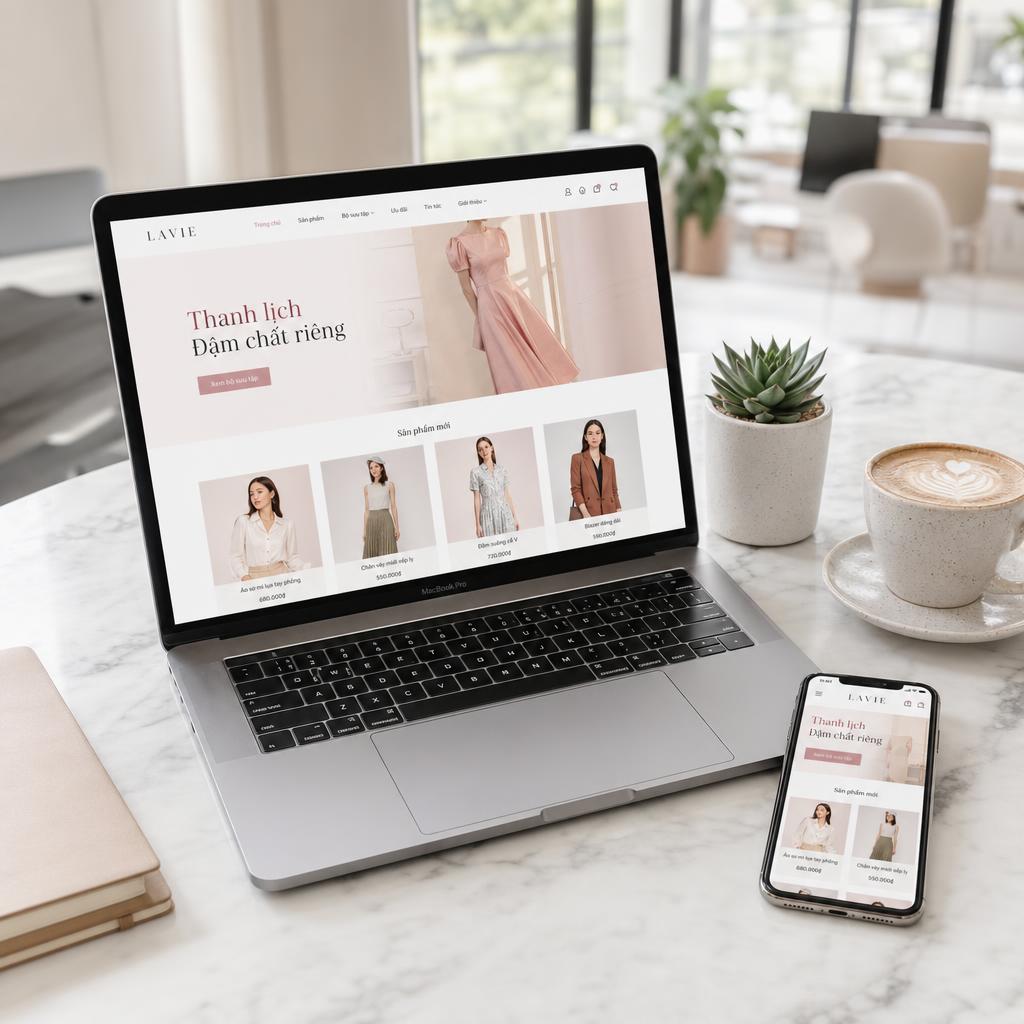 website thuong mai dien tu dep