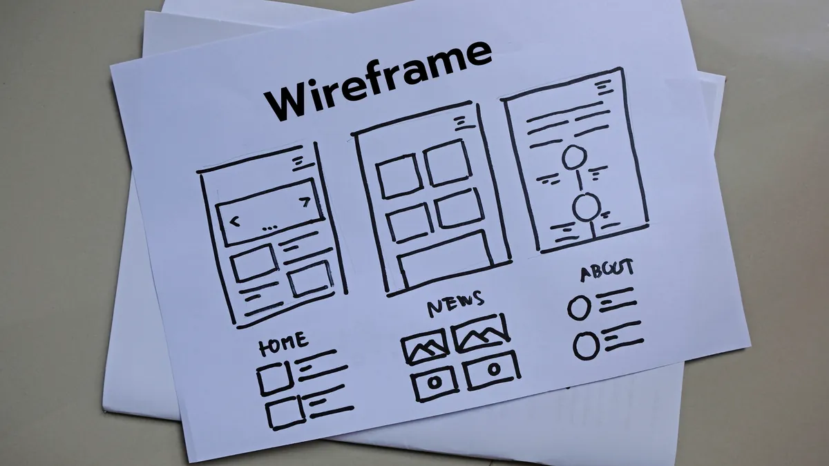 Bản phác thảo cấu trúc website WordPress trước khi triển khai
